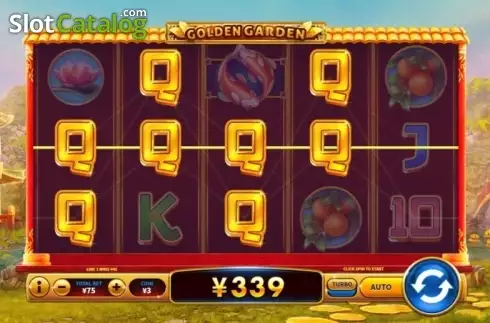 Скрин4. Golden Garden слот