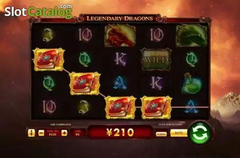 Скрин4. Legendary Dragons слот