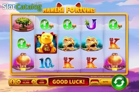 Скрин2. Maneki Fortunes слот