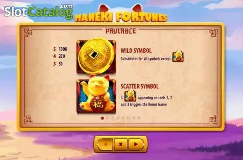 Скрин5. Maneki Fortunes слот
