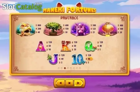 Скрин7. Maneki Fortunes слот