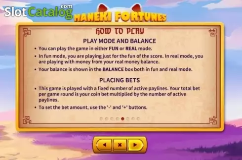Скрин9. Maneki Fortunes слот