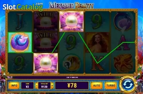 Скрин4. Mermaid Beauty (Skywind Group) слот