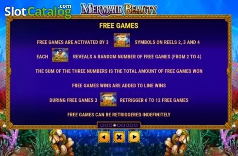 Скрин8. Mermaid Beauty (Skywind Group) слот