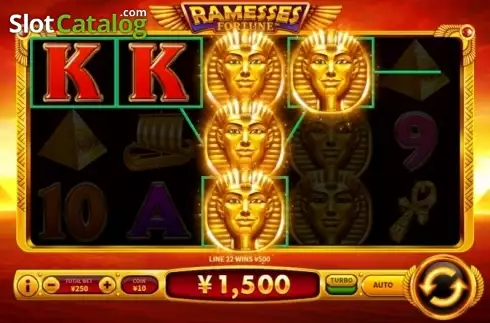 Скрин3. Ramesses Fortune слот