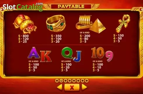 Скрин6. Ramesses Fortune слот