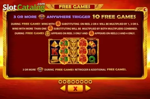 Скрин7. Ramesses Fortune слот