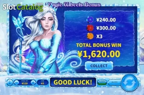 Скрин7. Snowfall Queen слот