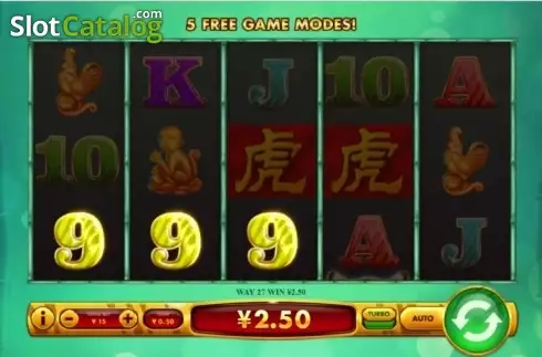 Скрин4. Tiger Cash слот
