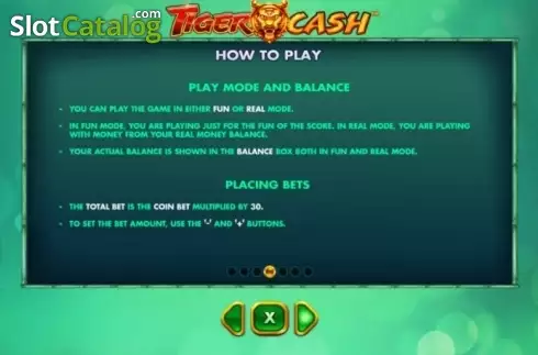 Скрин8. Tiger Cash слот