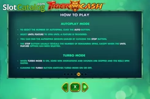 Скрин9. Tiger Cash слот