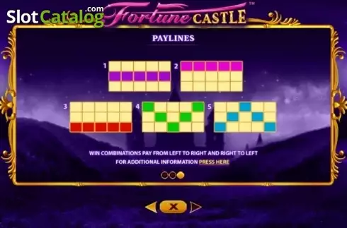Скрин8. Fortune Castle слот