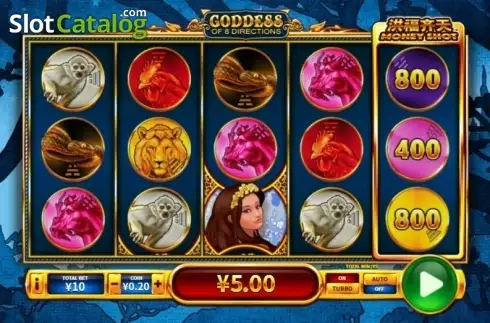 Скрин3. Goddess of 8 Directions слот