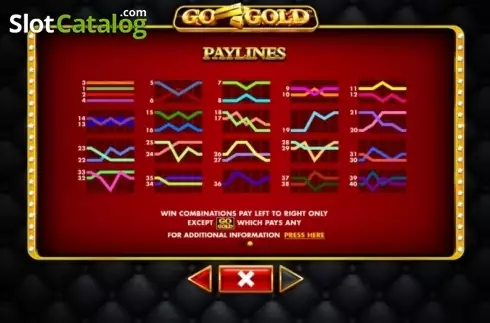 Скрин7. Go Gold слот