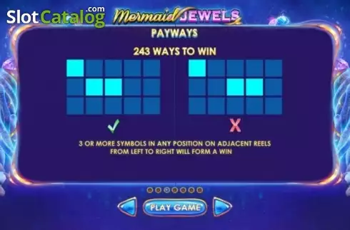 Скрин8. Mermaid Jewels слот