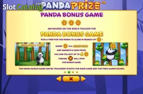 Скрин7. Panda Prize слот