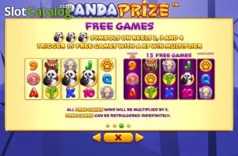 Скрин8. Panda Prize слот