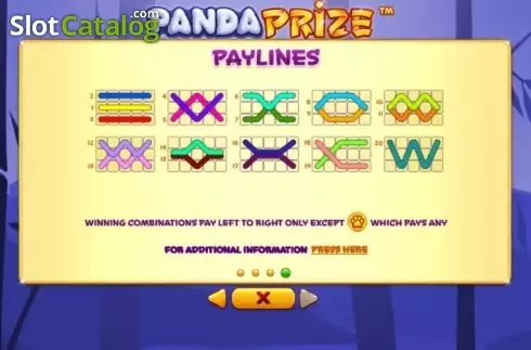 Скрин9. Panda Prize слот