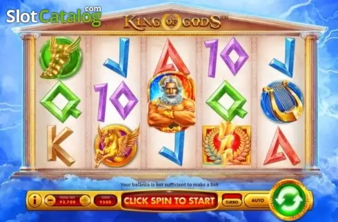 Скрин2. King of Gods слот
