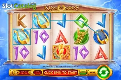 Скрин4. King of Gods слот
