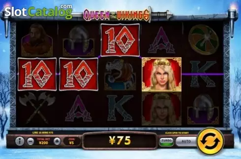 Скрин4. Queen of the Vikings слот