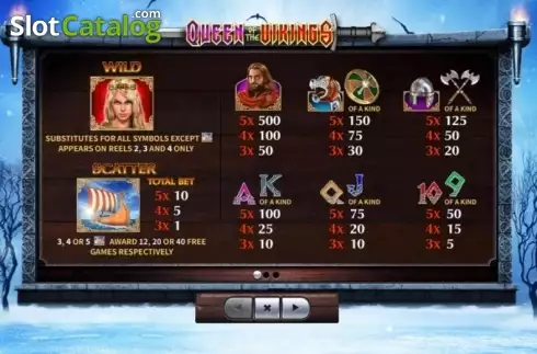 Скрин5. Queen of the Vikings слот