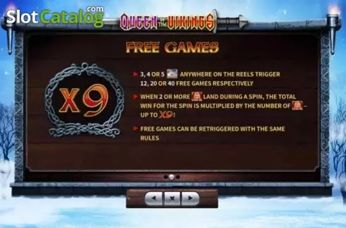 Скрин6. Queen of the Vikings слот