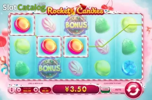 Скрин3. Rocket Candies слот