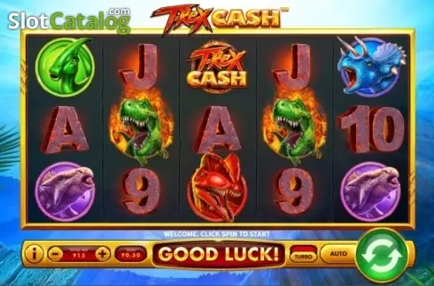 Скрин2. T-Rex Cash слот