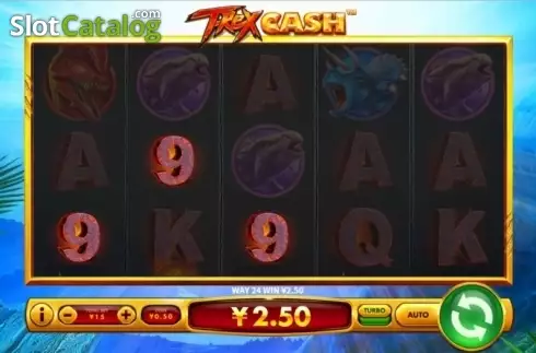 Скрин3. T-Rex Cash слот