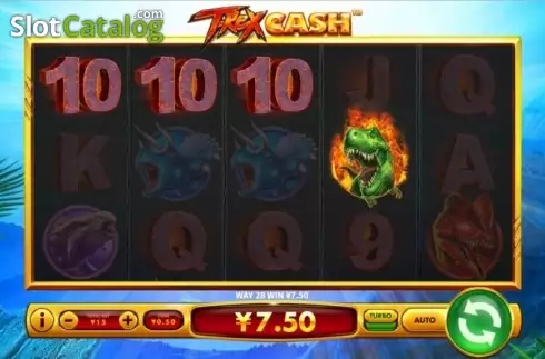 Скрин4. T-Rex Cash слот