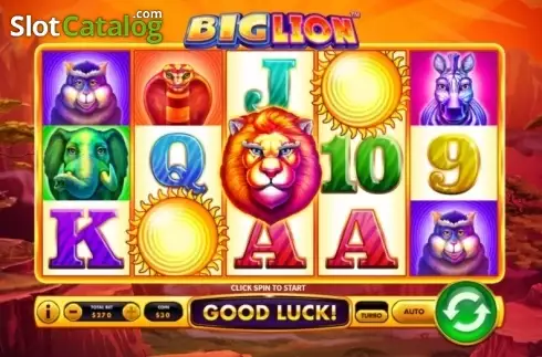 Скрин2. Big Lion слот