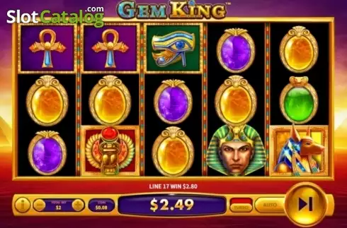 Скрин3. Gem King слот