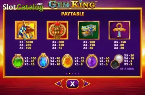 Скрин8. Gem King слот