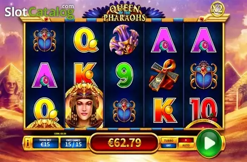 Скрин5. Queen of the Pharaohs слот