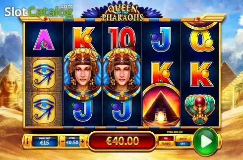 Скрин6. Queen of the Pharaohs слот