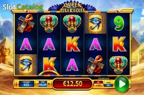 Скрин7. Queen of the Pharaohs слот