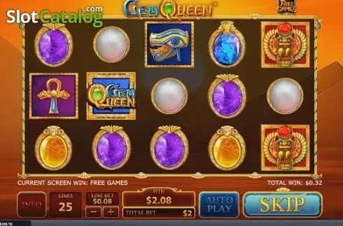 Скрин3. Gem Queen слот