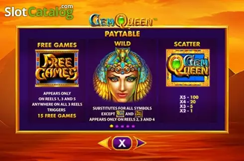 Скрин6. Gem Queen слот