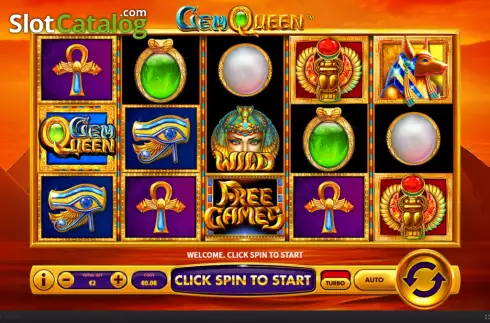 Скрин7. Gem Queen слот