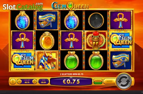 Скрин8. Gem Queen слот