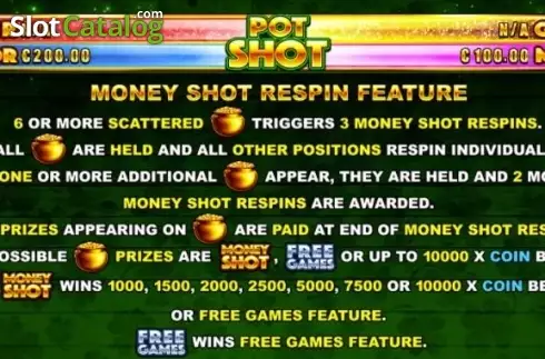 Скрин5. Pot Shot слот