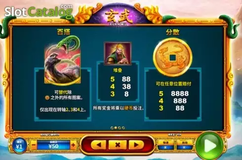 Скрин6. Xuan Wu слот