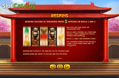 Скрин7. Fortune Lions (Skywind Group) слот