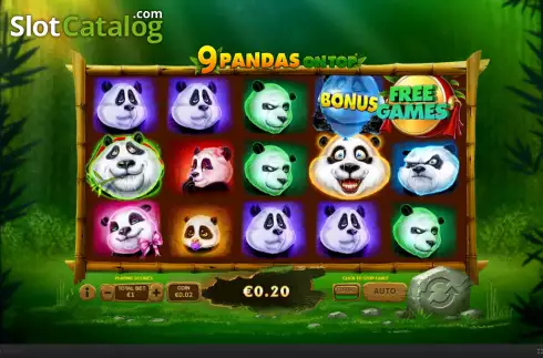 Скрин5. 9 Pandas On Top слот