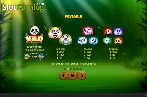 Скрин7. 9 Pandas On Top слот