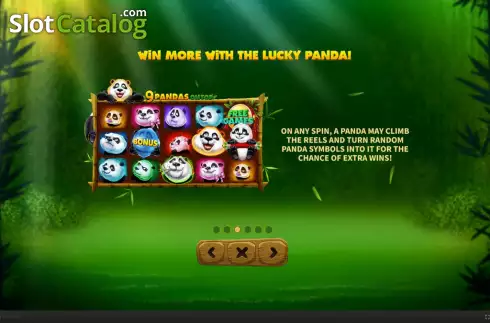 Скрин8. 9 Pandas On Top слот