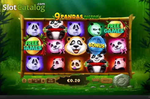 Скрин3. 9 Pandas On Top слот