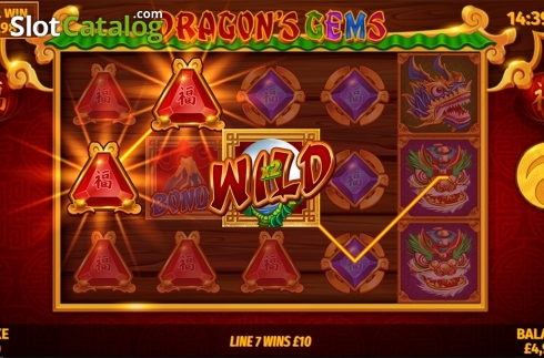 Скрин4. Dragons Gems слот