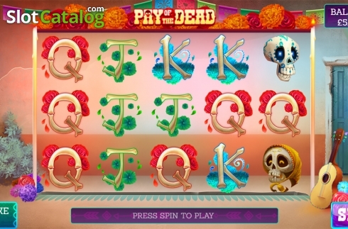 Скрин2. Pay of the Dead слот